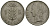 Бельгия 1 франк 1957 KM 143 медно-никель 4177-1036