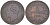 ИТАЛИЯ 2 ЧЕНТЕЗИМО 1861 М, ВИКТОР ИМАНУИЛ II KM 2.1 медь 4548-127