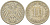 ГЕРМАНИЯ 10 ПФЕННИГОВ 1892 A KM 12, J. 13, Weege 8 медно-никель 261-1245