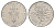 Ватикан 50 лир 1972 MCMLXXII, Павел VI KM 121 нержавеющая сталь UNC 4648-125