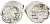 Русское Царство копейка 1547-1584 Иван IV Васильевич, Псковский  монетный двор, 0,66 ГР ГиК №93 серебро 262-358