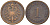 ГЕРМАНИЯ 1 ПФЕННИГ 1886 D, СТАРОГЕРБОВКА KM 1, J. 1, Weege 1 медь 206-1248