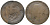 ФРАНЦИЯ 5 САНТИМОВ ND W, НАПОЛЕОН III (1852-1870) KM 777.7 бронза 34-431