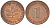 ФРГ 1 пфенниг 1969 D KM 105, J. 380 сталь плакированная медью    4115-125