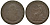 Великобритания 1 пенни 1797 Георг III (1760-1820) KM 618, Spink 3777 медь 1524-314