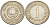 ЮГОСЛАВИЯ 1 ДИНАР 1990 KM 142 медь никель цинк 210-757