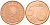 Нидерланды 5 евроцентов 2008 KM 236 сталь плакированная медью UNC 186-251