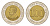 Эквадор 100 сукре 1997 70 лет Центробанку KM 101 биметалл UNC 4640-1252