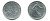 ФРАНЦИЯ 1 ФРАНК 1991 СЕЯТЕЛЬ KM 925.1 никель 57-336