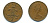 Великобритания 2 пенса 1971 Елизавета II (1952-2022) КМ 916, Spink 4235 (C1) бронза 4110-546