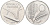 Италия 10 лир 1986 R, КОЛОС, плуг KM 93 алюминий 4519-1154