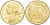 ФРАНЦИЯ 10 САНТИМОВ 1980 ТИП MARIANE KM 929, LE FRANC 144.20 алюминиевая бронза 4519-823
