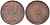 Великобритания 1/2 пенни 1971 Елизавета II (1952-2022) KM 914, Spink 4239 бронза    4147-336