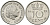 Нидерланды 10 центов 1955 Юлиана (1949-1980) KM 182 никель 96-345