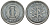 ЯПОНИЯ 1 ЙЕНА 1989 ГОД 1 ИМПЕРАТОР АКИХИТО (1989-) KM 95.1 алюминий PROOF 4182-111
