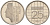 Нидерланды 25 центов 1987 Беатрикс (1980-2013) KM 204 никель UNC 4588-869