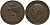 Великобритания 1 пенни 1919 Георг V (1910-1936) KM 810, Spink 4051 бронза 69-821