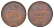 Норвегия 5 эре 1940 Хокон VII (1905-1957) KM 368 бронза 4657-216