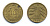 ГЕРМАНИЯ 10 РЕЙХСПФЕННИГОВ 1935 D, KM 40, J. 317 алюминиевая бронза 35-533