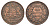 Британская Индия (Ост-Индская компания) 1/4 анна 1835  KM 446 медь    75-257