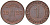 ГЕРМАНИЯ 1 РЕНТЕНПФЕННИГ 1923 A KM 30, J. 306 бронза UNC 66-716
