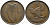 Ирландия 1 пенни 1931 курица с цыплятами KM 3 бронза 4531-624