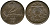 ЛАТВИЯ 2 САНТИМА 1926 ПЕРВАЯ РЕСПУБЛИКА (1918-1939) KM 2 бронза 86-636