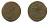 РОССИЯ 1 КОПЕЙКА 1759 медь 61-433
