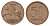 Литва 50 центов 1991 год-тип KM 90 бронза 4173-934