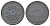 Аргентина 2 сентаво 1854 Аргентинская конфедерация KM 24 медь 413-615
