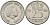 НИДЕРЛАНДЫ 25 ЦЕНТОВ 1954 ЮЛИАНА KM 183 никель 96-129