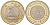 Япония 500 йен 2009 Yr. 21, серия 47 префектур Японии - Ниигата Y 149 биметалл UNC 106-1035