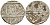 Индия, Хайдарабад 1 рупия 1854 AH 1270 C 79 серебро 441-321