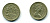 Великобритания 1 фунт 1983 Елизавета II (1952-2022) KM 933, Spink 4221 никель латунь 35-325