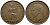 Великобритания 1 пенни 1940 Георг VI (1936-1952) KM 845, Spink 4114 бронза 73-931