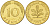 ФРГ 10 пфеннигов 1992 D KM 108, J. 383 сталь плакированная латунью 4175-1222