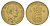Дания 1 крона 1949 N, Фредерик IX (1947-1972) KM 837 алюминиевая бронза 4638-721
