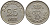 Дания 25 эре 1955 N; S, Фредерик IX (1947-1972) KM 842.1 медно-никель 4398-936