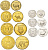 Чечня набор из 7 монет 2012 UNC KOM1-10-19