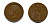Великобритания 1 пенни 1920 Георг V (1910-1936) КМ 810, Spink 4051 бронза 47-423