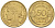 ФРАНЦИЯ 50 САНТИМОВ 1941 ТИП MORLON KM 894.1, LE FRANC 192.18 алюминиевая бронза 44-653
