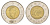 Канада 2 доллара 2003 Елизавета II (1952-2022), полярный медведь KM 270 биметалл 4631-841