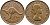 АВСТРАЛИЯ 1 ПЕННИ 1963 p, ЕЛИЗАВЕТА II (1953-), КЕНГУРУI KM 56 бронза 25-512