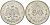 Мексика 50 сентаво 1942 Mo, тираж 800.000 экземпляров KM 447 серебро 4168-213