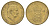 Дания 1 крона 1948 N, Фредерик IX (1947-1972) KM 837 алюминиевая бронза 4638-713