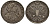 Россия полтина (50 копеек) 1719 Петр I (1699-1725), большая корона Биткин 1017 R серебро 10-005-69