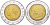 ИТАЛИЯ 500 ЛИР 1995 R, КРИВИНАЛЬСКИЙ ДВОРЕЦ В РИМЕ KM 111 биметалл 4551-553