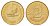 Македония 2 денара 2006 KM 3 латунь UNC 4633-1055