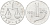Италия 1 лира 1955 R, весы KM 91 алюминий  UNC  4594-659
