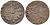 Польша 1 солид (шелаг, шиллинг) 1660 Ян II Казимир Ваза (1649-1668), боратынка, залипуха , вес 0,99 гр. KM 110 медь 66-737